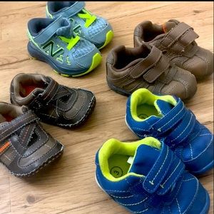 Lot of Size 3 Baby Boy Shoes